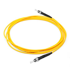 ST/UPC to ST/UPC Fiber Optic Cable Jumper Optical Patch Cord Simplex Single-Mode 9/125 ST-ST
