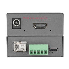 4K@60Hz HDMI Over Fiber Optic Extender 18Gbps High Speed with RS232 SFP LC Singlemode single fiber up 10km Professional broadcast-grade Zero latency