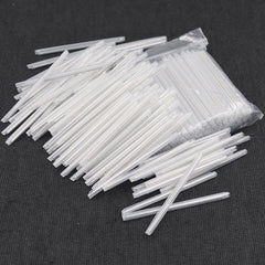 Premium Fiber Optic Fusion Splice Protection Sleeves, Heat shrink tube Clear 400pcs