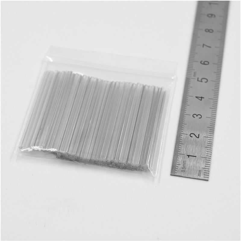 Mirco OD1.4mm Fiber optic Fusion Splice Protection Sleeves 40mm 35mm 30mm 25mm Clear for Single fiber 250um -400pcs