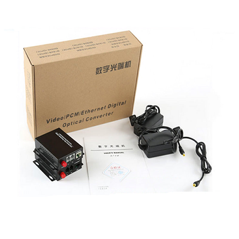 2 Channel POTS Telephone and RJ45 Ethernet over Fiber Optic Extenders 1 Set ,PBX FXO/ FXS phone fiber converters FC Singlemode single fiber 20Km Support Called Id Ring And Fax