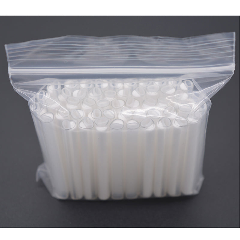 Preshrunk Ribbon Fiber optic fusion splice protection sleeve 40mm Clear 100pcs