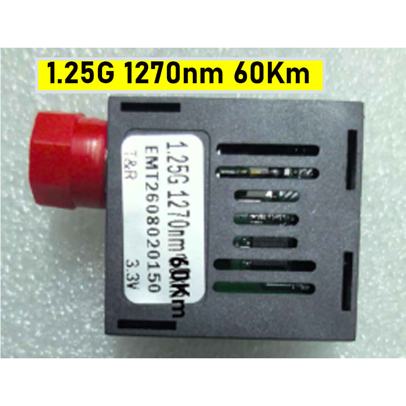 1.25G 1270nm 60Km Optical module FC/UPC Singlemode 3.3V
