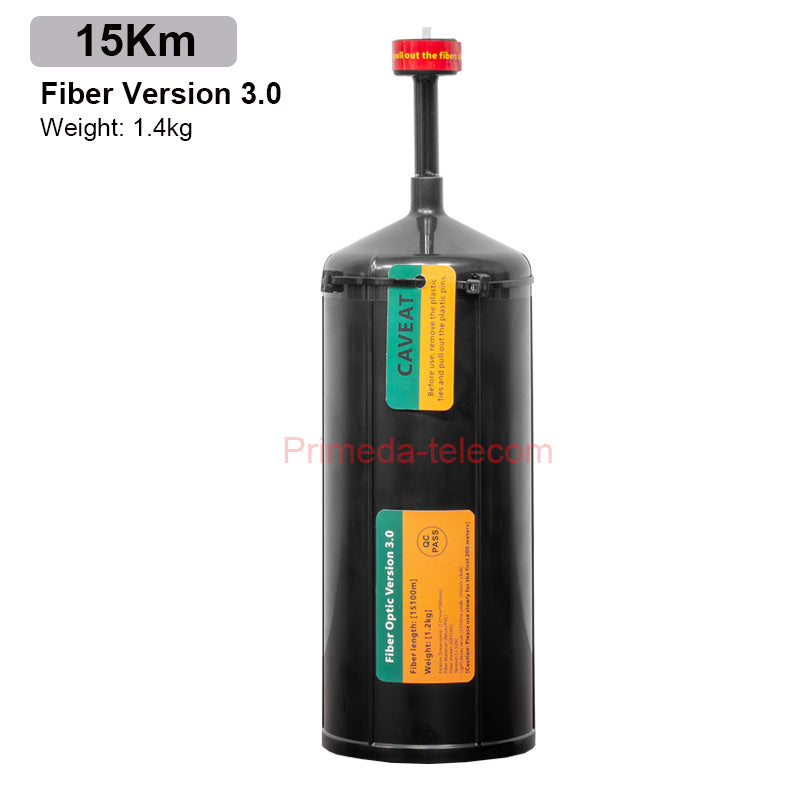 FPV Drones Optical Fiber Image Data Module Relay Extender Optical Link Sky up to 3Km/5Km/10Km/15Km/20km/25Km/30Km of Wired Signal Transmission Anti-Interference