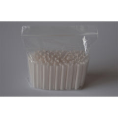 Ribbon Mass Fiber optic Splice Fusion Protection sleeves Clear, Dual ceramic D-shape strength,  100pcs