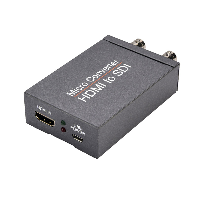 Convertidor Micro HDMI a SDI con salida en bucle, compatible con 3G HD SDI, 1 unidad