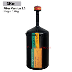 FPV Drones Optical Fiber Image Data Module Relay Extender Optical Link Sky up to 3Km/5Km/10Km/15Km/20km/25Km/30Km of Wired Signal Transmission Anti-Interference