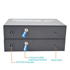 HDMI extenders over fiber with loop out A pair, 1080P HDMI fiber converters, SC Singlemode 20Km and Multimode 500m