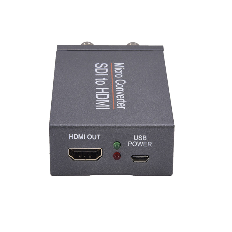 Adaptador Convertidor Micro SDI a HDMI, Soporta 3G HD SDI, 1 Unidad