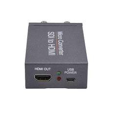 Adaptador Convertidor Micro SDI a HDMI, Soporta 3G HD SDI, 1 Unidad