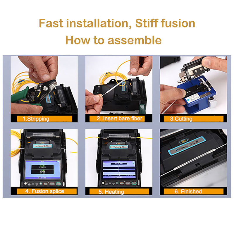 High quality Preshrunk Fiber Optic Fusion Splice Sleeves- Best Fibre Heat Shrink tube Clear  - 400 Pcs