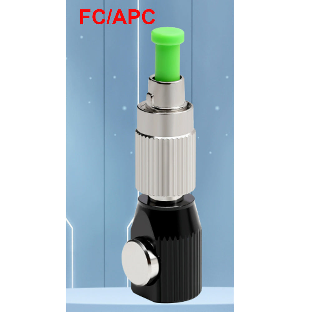 SC ST LC Bare Fiber Round Type Adapter UPC APC Bare Fiber Adapter for Fiber Optic Connection FTTH