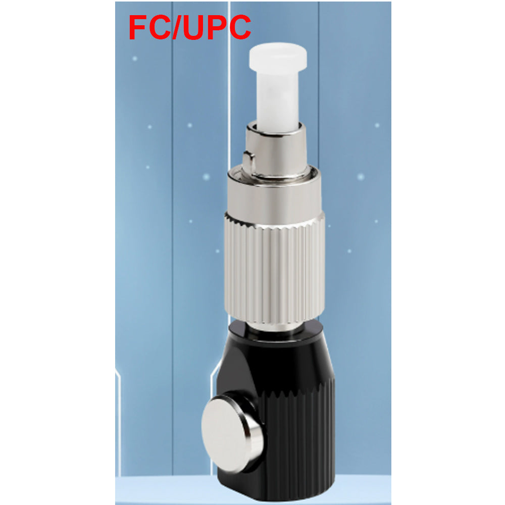 SC ST LC Bare Fiber Round Type Adapter UPC APC Bare Fiber Adapter for Fiber Optic Connection FTTH