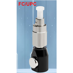 SC ST LC Bare Fiber Round Type Adapter UPC APC Bare Fiber Adapter for Fiber Optic Connection FTTH
