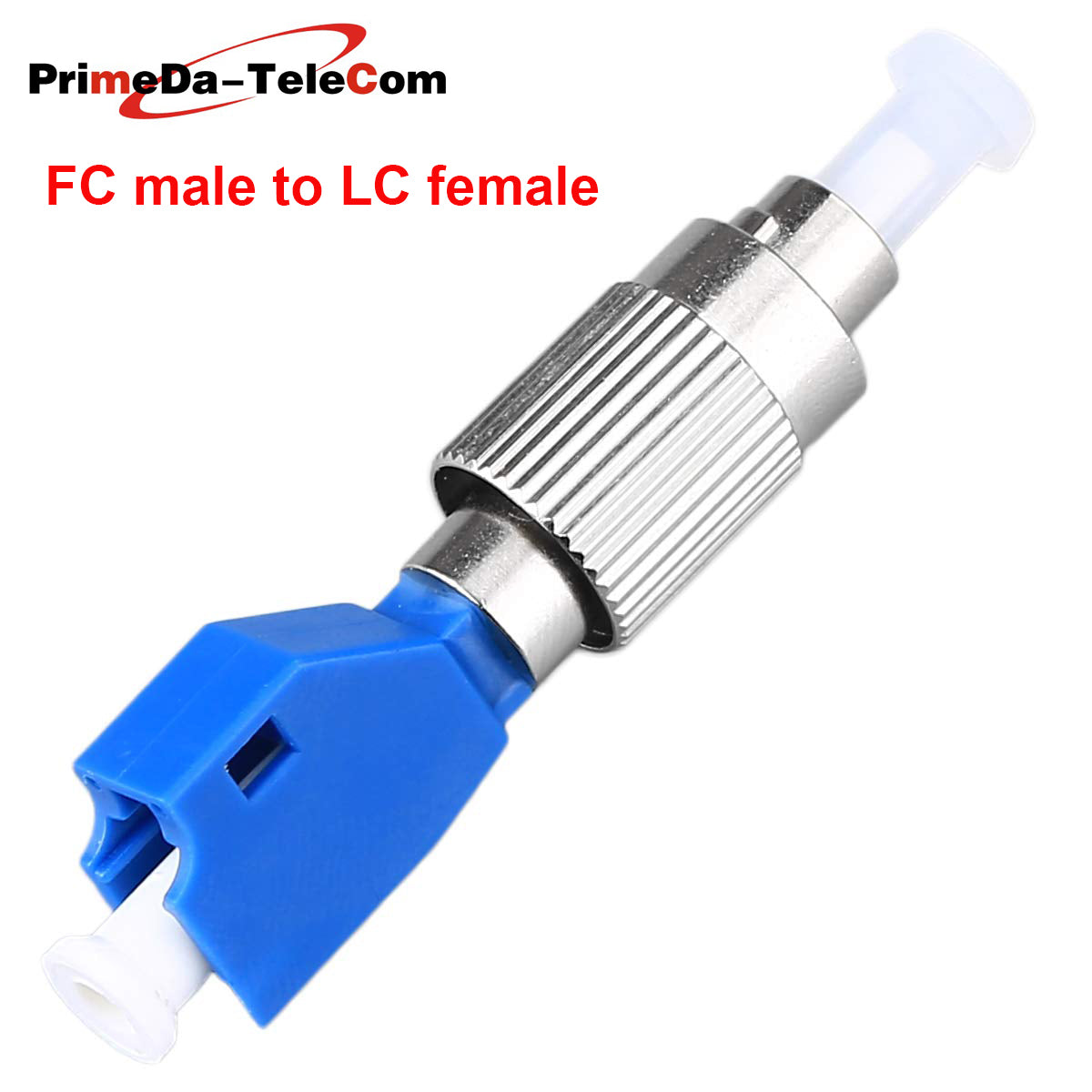 FC Male to ST SC LC Female FTTH Optical Equipment Tool Hybrid Flange Singlemode 9/125 SM Optical Fiber Adapter Connector for Digital Communication, 1PCS