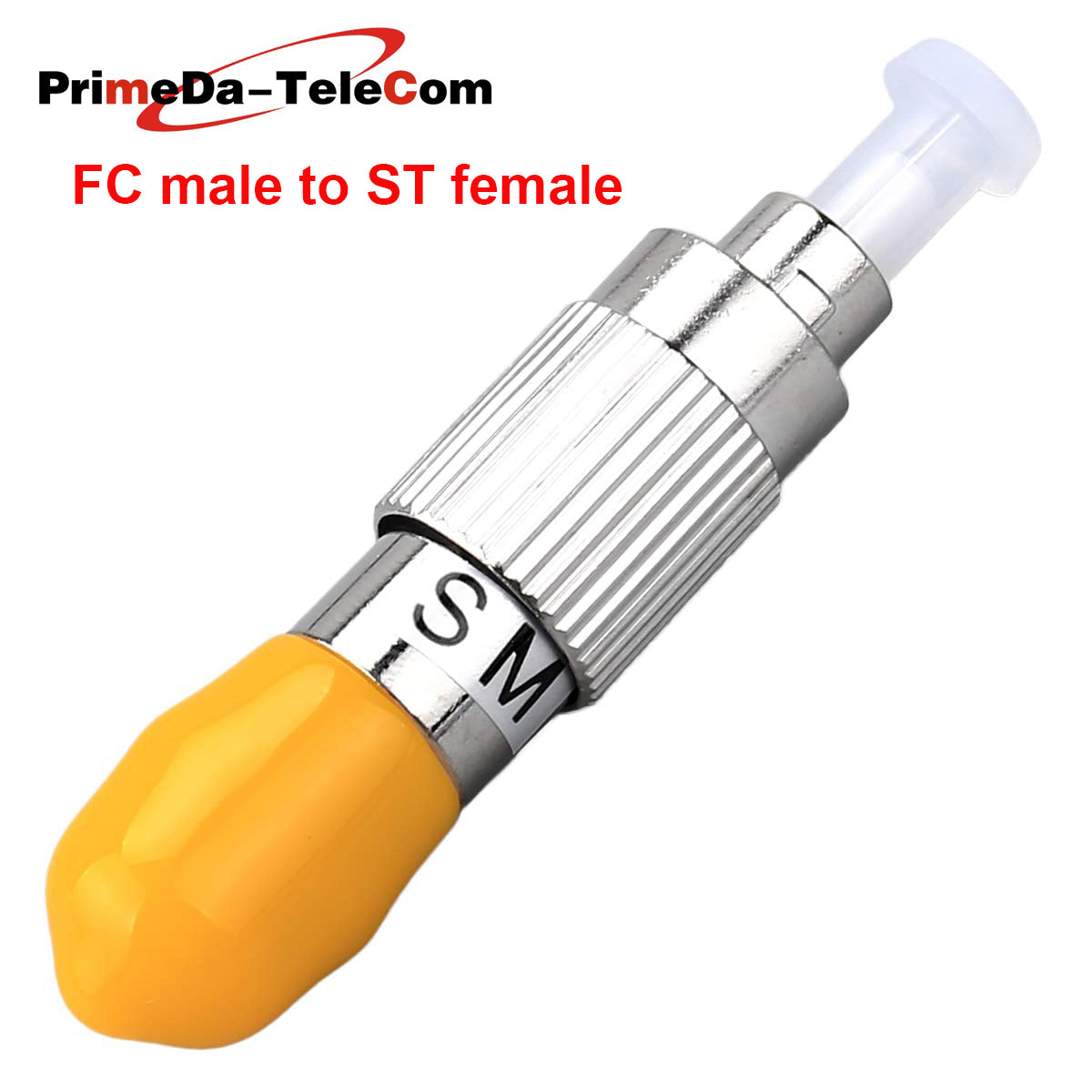 FC Male to ST SC LC Female FTTH Optical Equipment Tool Hybrid Flange Singlemode 9/125 SM Optical Fiber Adapter Connector for Digital Communication, 1PCS