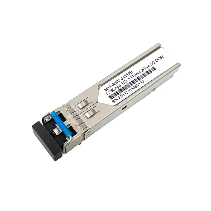 Gigabit SFP Module 1000BASE-LX 1310nm 20km Duplex LC SMF J4859C/J4859A/J4859B Optical Transceiver Compatible HPE/Aruba J4859D