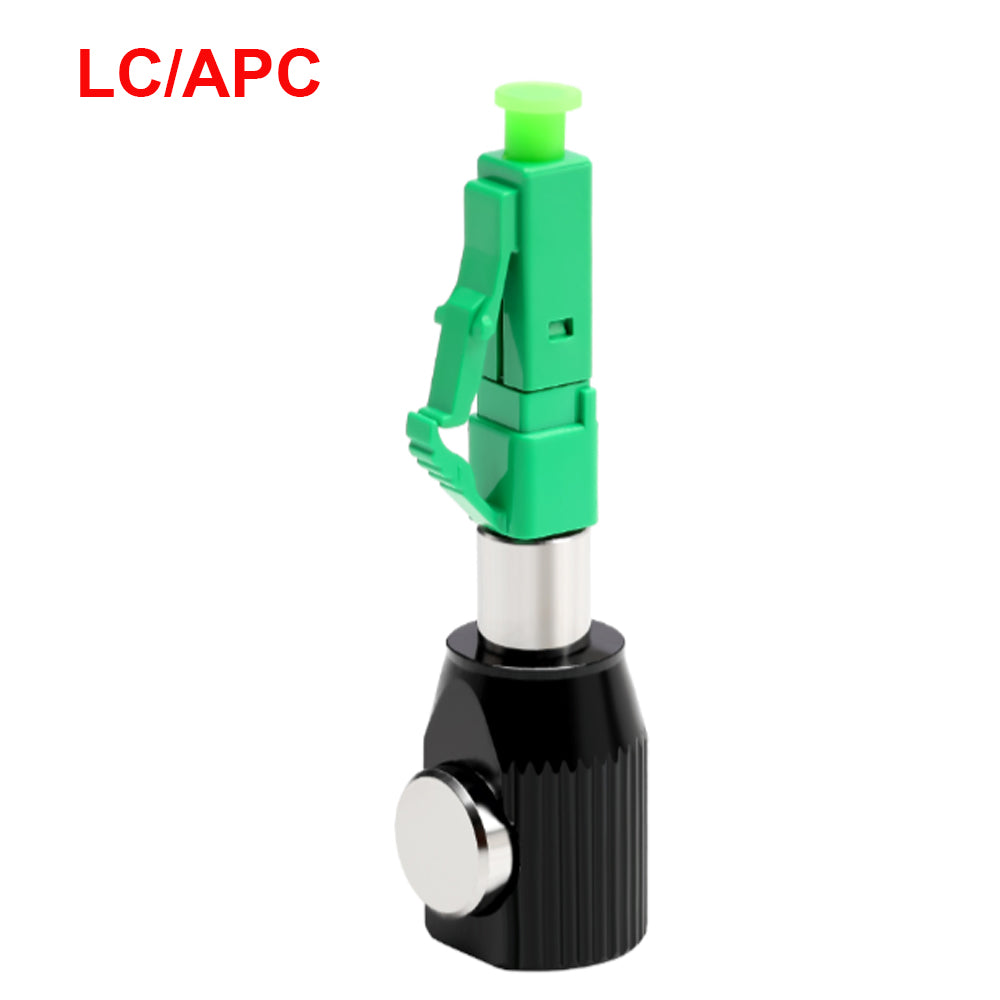 SC ST LC Bare Fiber Round Type Adapter UPC APC Bare Fiber Adapter for Fiber Optic Connection FTTH
