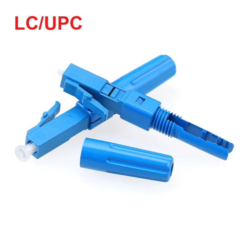 Fiber Quick Assembly Connector LC/UPC LC/APC Fiber Optic Fast Connector 20Pcs
