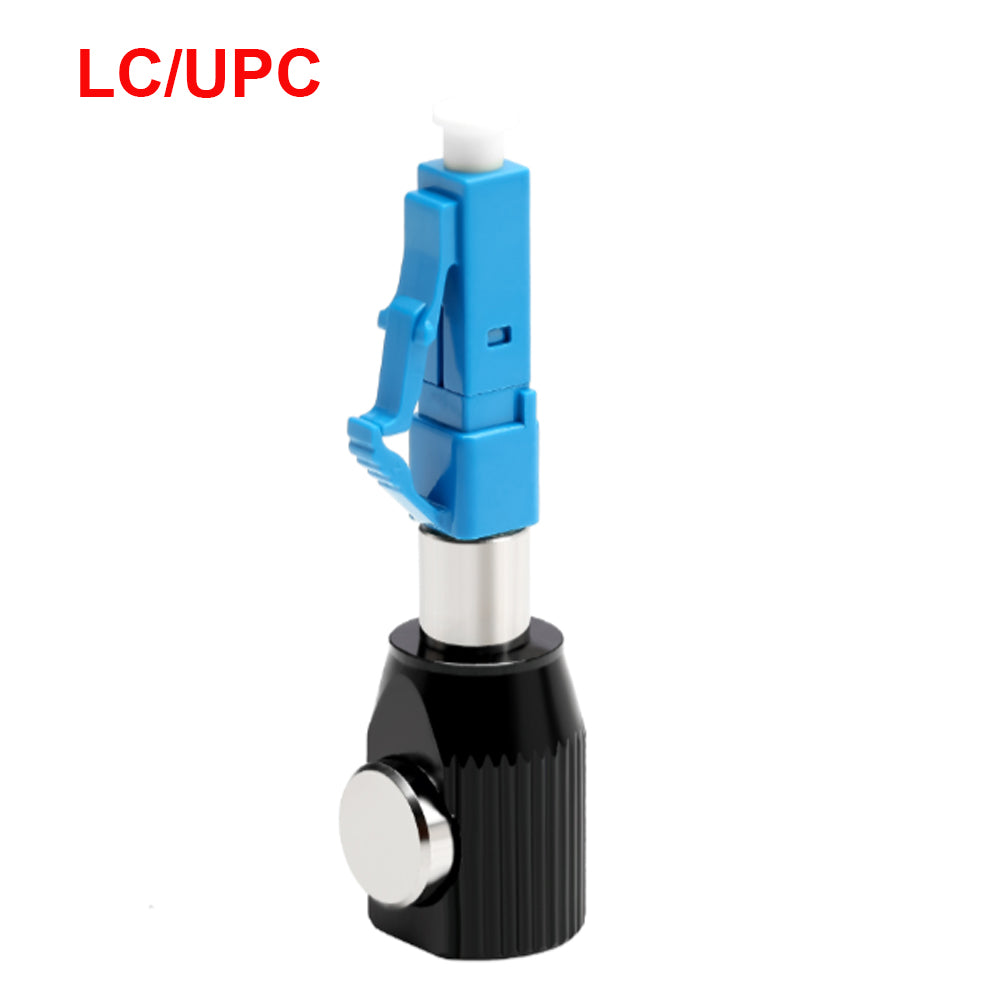 SC ST LC Bare Fiber Round Type Adapter UPC APC Bare Fiber Adapter for Fiber Optic Connection FTTH