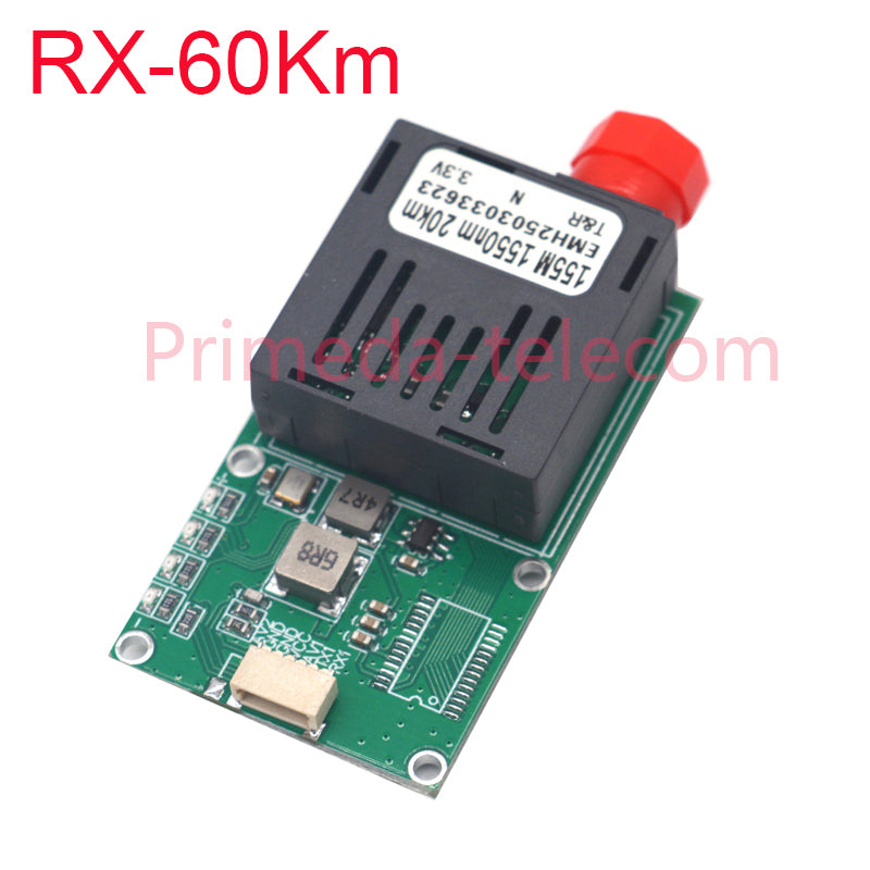 1 CVBS Analog Video with 1 TTL UART SBUS over Fiber Optic Converter TX 1310nm/RX 1550nm , FC Singlemode Single Fiber up 20Km, TTL 420Kb/s