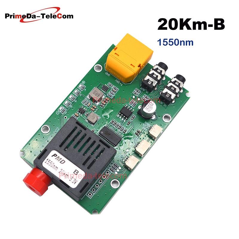 Video TTL Sbus Optical Transceiver Module FC/UPC DC 5.5-26V 3.5mm Video XT60 Power for Drones SM 20Km/40Km/60Km/80Km
