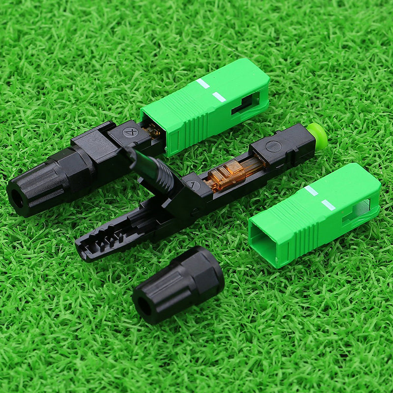 Fiber Quick Connector SC/UPC SC/APC Fiber Optic Fast Connector 100pcs Wholesale