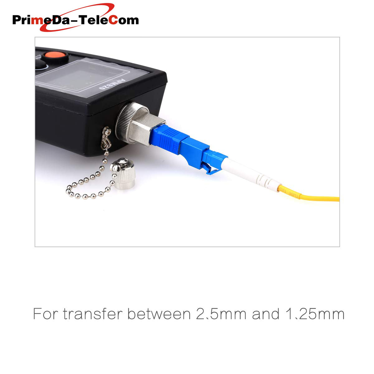 FC SC ST Male to LC Female FTTH Optical Equipment Tool Hybrid Flange Singlemode 9/125 SM Optical Fiber Adapter Connector for Digital Communication,1 PCS
