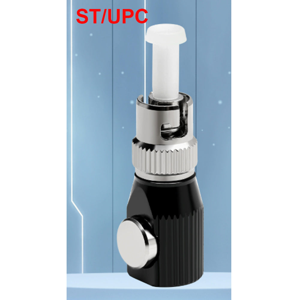 SC ST LC Bare Fiber Round Type Adapter UPC APC Bare Fiber Adapter for Fiber Optic Connection FTTH