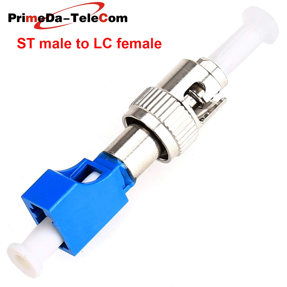 FC SC ST Male to LC Female FTTH Optical Equipment Tool Hybrid Flange Singlemode 9/125 SM Optical Fiber Adapter Connector for Digital Communication,1 PCS