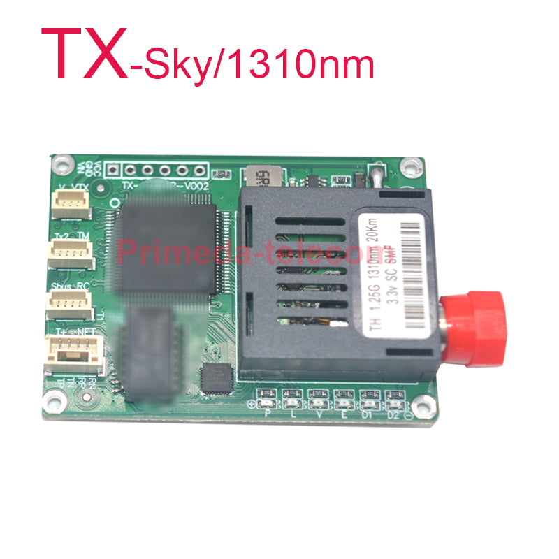 1 Analog Video over Fiber CVBS/TTL/SUBS/Ethernet Optical module transmiter receiver Singlemode Up 20Km-80Km