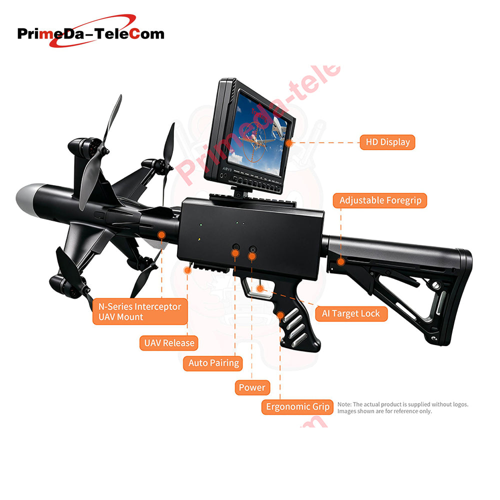 Intelligent Interceptor UAV High-speed FPV drone defense Rocket system 5-7-10 inch Headheld One-touch HD Real time video Portable light weight