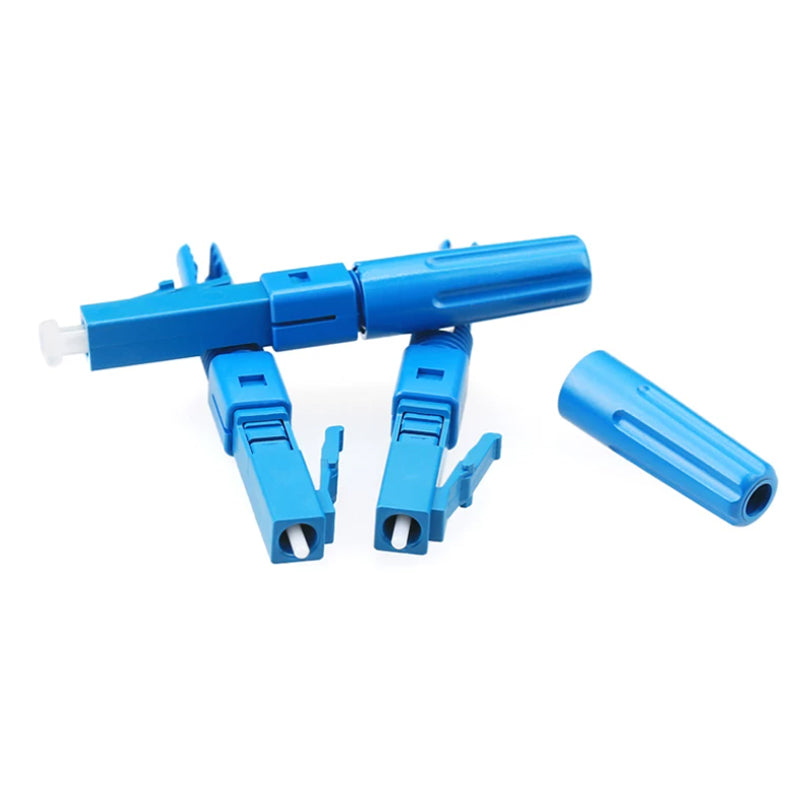 Fiber Quick Assembly Connector LC/UPC LC/APC Fiber Optic Fast Connector 20Pcs